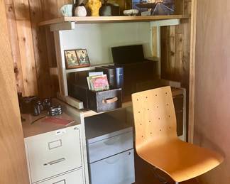 Desks, File Cabinets, etc