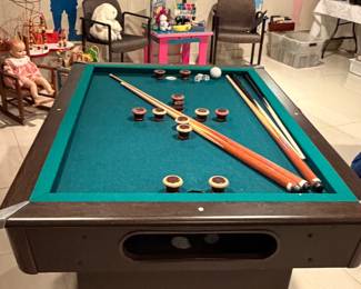 Bumper Pool Table