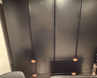 Steelcase Cabinet with 2 Drawer Lateral File/Upper Storage