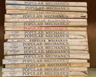 1930's - 1950's Popular Mechanics Issues