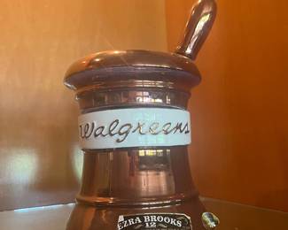 Vintage Ezra Brooks Walgreens Decanter