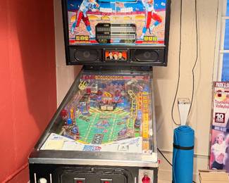 1989 Data East Monday Night Football Pinball Machine