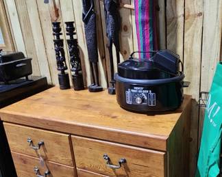 2 Door Cabinet with Shelves