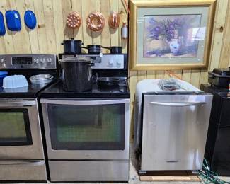 2 Flat-top Electric Stoves