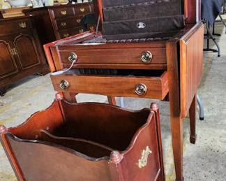 Silver Chest and Mag Rack