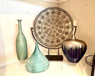 Wide selection of pottery and ceramics