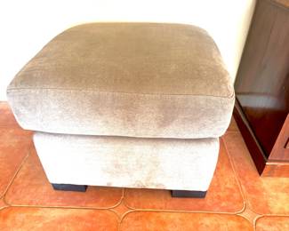 Matching ottoman