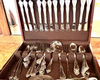 Service for 12 flatware