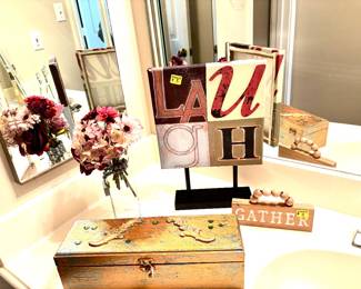 Assorted small decor