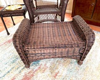 Matching ottoman