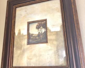 Pair Tuscan prints