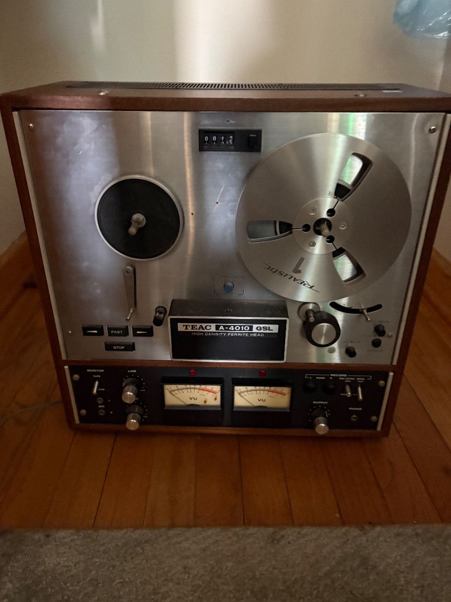 Vintage TEAC A-4010GSL Reel-to-Reel Tape Recorder