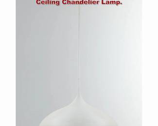 Lot 468 Visual Comfort Agnes Large Pendant Ceiling Chandelier Lamp. 