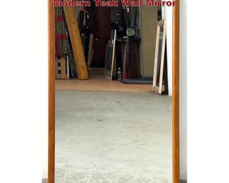 Lot 211 Pedersen and Hansen Danish Modern Teak Wall Mirror