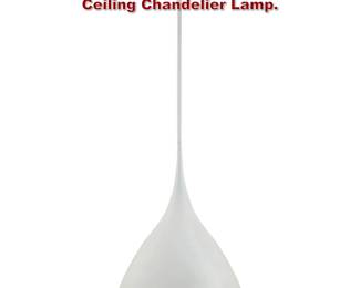 Lot 373 Visual Comfort Agnes Large Pendant Ceiling Chandelier Lamp. 