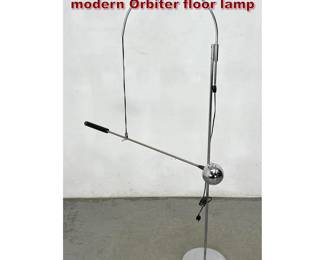 Lot 276 Robert Sonneman. Midcentury modern Orbiter floor lamp