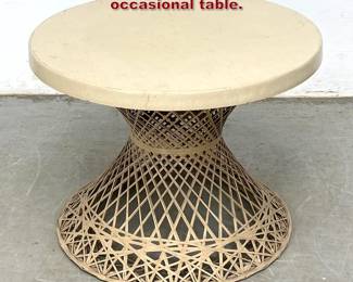 Lot 363 Russell Woodard style side occasional table. 