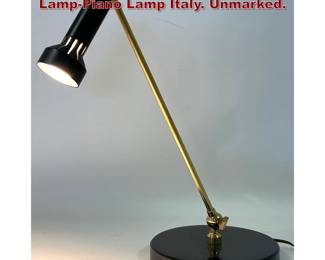 Lot 175 Vintage Italian Arredoluce Desk LampPiano Lamp Italy. Unmarked. 
