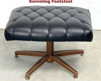 Lot 229 Mid Century Plycraft Lounge Chair Swiveling Footstool
