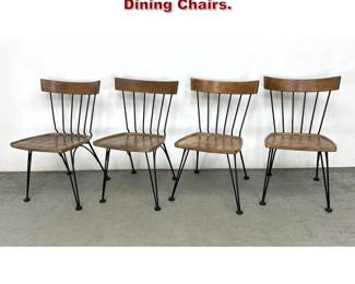 Lot 494 Set 4 Lee Woodard Allegro Dining Chairs. 