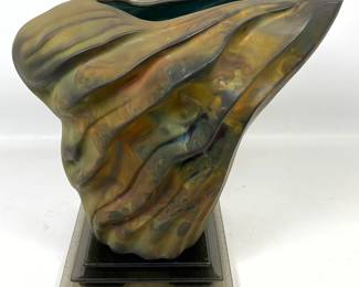 Lot 25 Tony Evans studio Pottery Vase. 