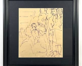 Lot 321 Drawing after De Kooning. 