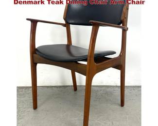 Lot 414 Eric Buch Od Mobler Danish Modern Denmark Teak Dining Chair Arm Chair