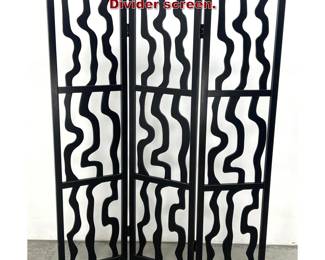 Lot 170 3 Section Folding Room Divider screen. 