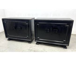 Lot 263 Pair Grosfeld House style Cabinets. 