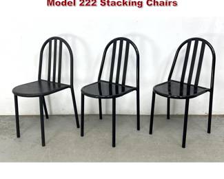 Lot 433 3 Robert Mallet Stevens Design Model 222 Stacking Chairs
