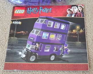 Lot # B191 - LEGO Harry Potter 4866 Knight Bus Building Set with Minifigures and Instructions