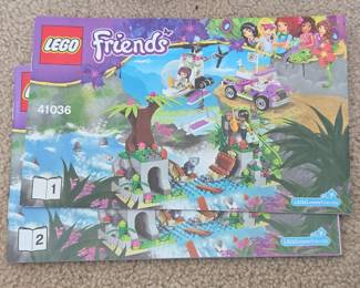 Lot # B178 - LEGO Friends 41036 Jungle Exploration Set with Helicopter and Off-Road Vehicle