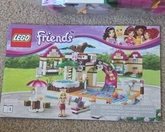 Lot # B181 - LEGO Friends 41008 Heartlake City Pool Set with Mini Figures and Accessories