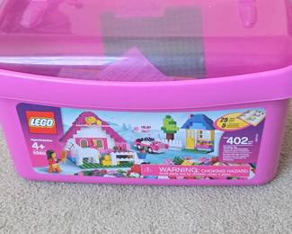 Lot # B198 - LEGO Classic Pink Building Set 5560 & 5585 with Dog and Car Figures