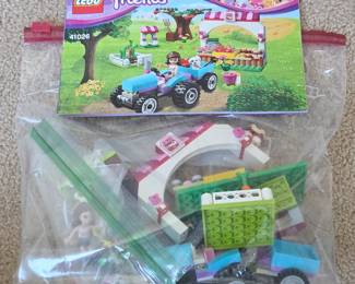 Lot # B176 - LEGO Friends 41026 Heartlake Juice Bar Farm Set with Tractor and Accessories