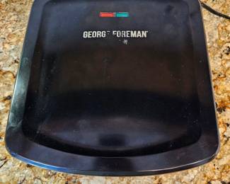 Lot # B61 - George Foreman Grill Non-Stick Plates Healthy Cooking