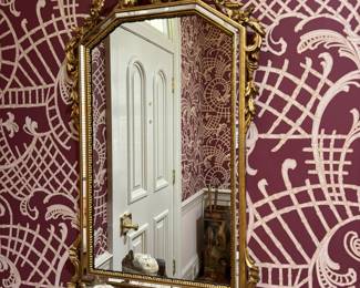 Rococo Revival Giltwood Mirror