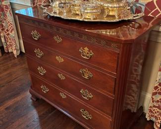 Baker Furniture Mahogany Bachelor's Chest
