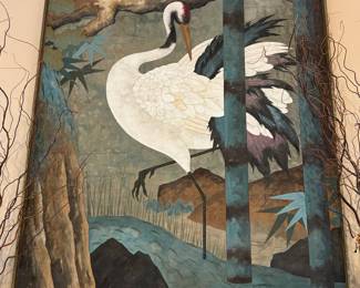 Jessie Arms Botke "Demoiselle Cranes" Painting