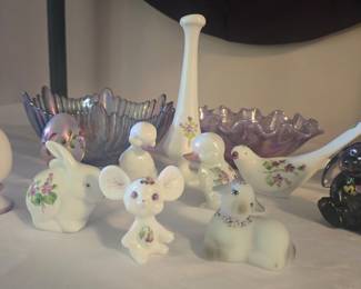 Large collection of Fenton 