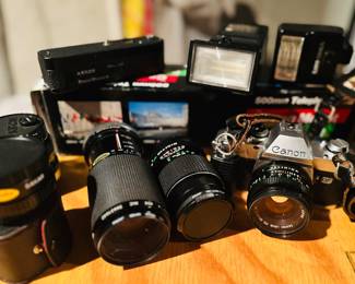 Vintage Cannon camera 