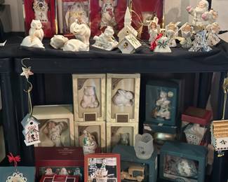 Christmas Lenox ornaments 