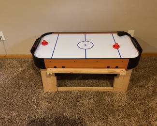 Child size air hockey