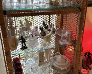 Lot 322: Glassware, Ceramics, and Soapstone Figures Collection