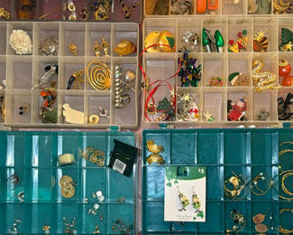 Lot 308: Assorted costume jewelry collection