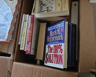 Lot 137: Box of assorted books