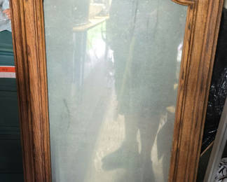 Lot 108: Antique Mirror
