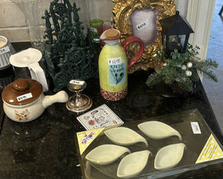 Lot 247: Assorted Kitchenware and Decorative Items