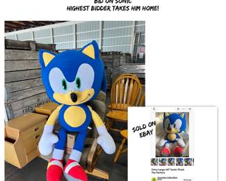 This is Sonic!!!  Get your bid in!!!  