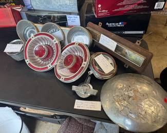 Vintage car memorabilia and collectibles